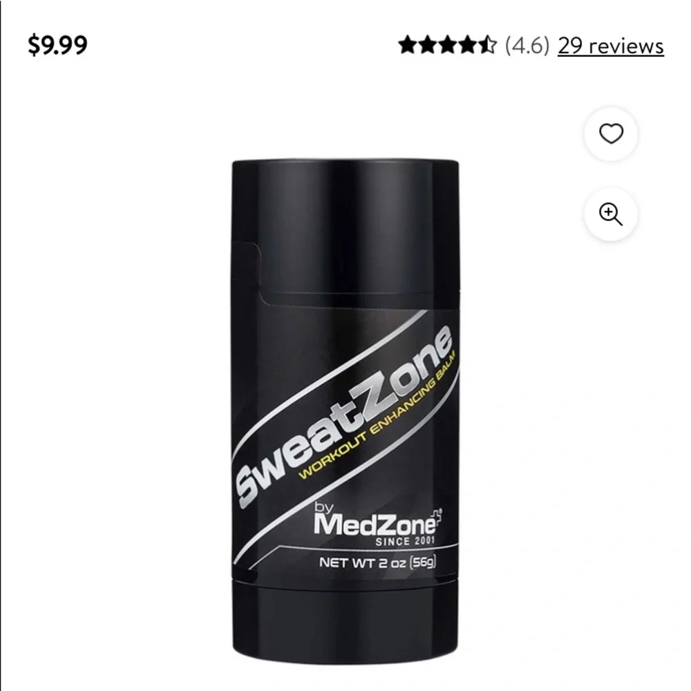 MedZone BUNDLE | SweatZone Workout Enhancement Balm | Exercise Firming Sticks 2